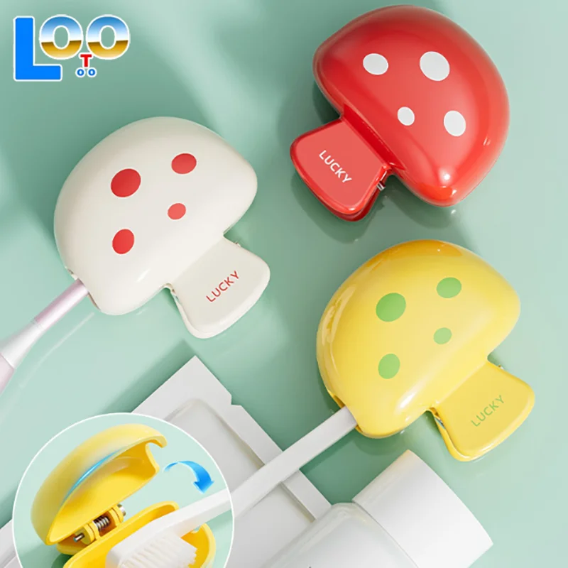 1 шт., дорожные чехлы на головку зубной щетки, защитная крышка для зубной щетки, чехол для щетки, защитный портативный пластиковый зажим для домашних путешествий