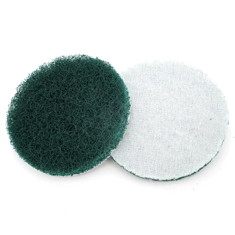 Imagem -03 - Flocagem Industrial Scouring Pads para Banheiro Floor Tub Polimento Cozinha Cleaning Pad 150 mm 10 Pcs