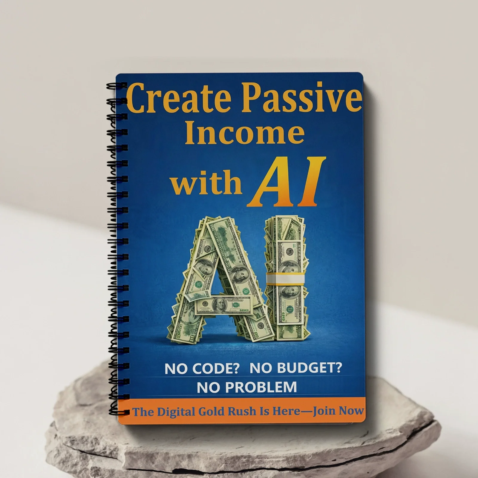English Book Create Passive Income With AI Beginner's Guide With AI The Digital Gold Rush Is Here - Join Now