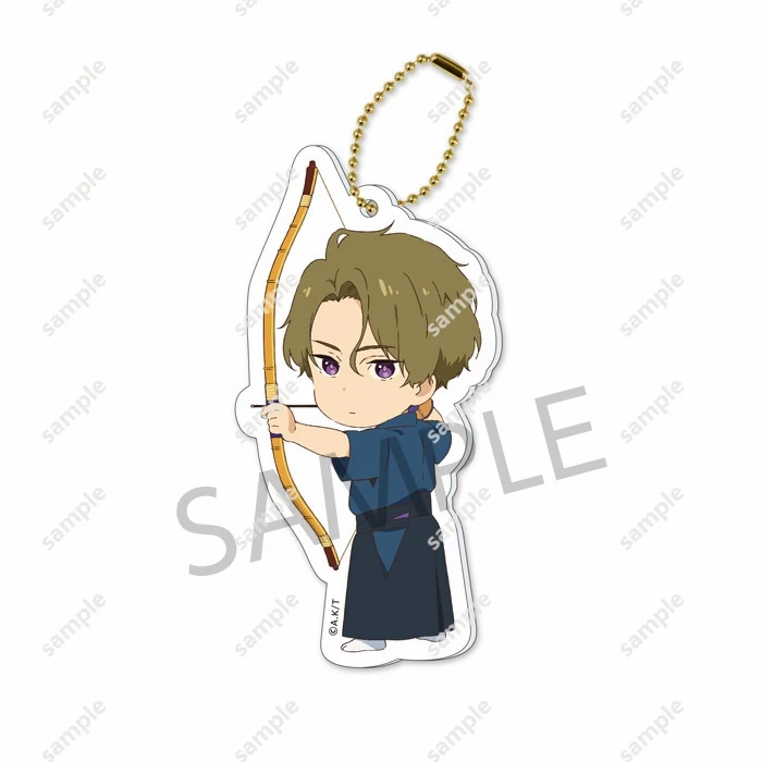 

Anime Tsurune: Kazemai koukou kyuudoubu Narumiya Minato Acrylic Keychain Accessories Pendant Cosplay Toys Keyrings Xmas Gifts