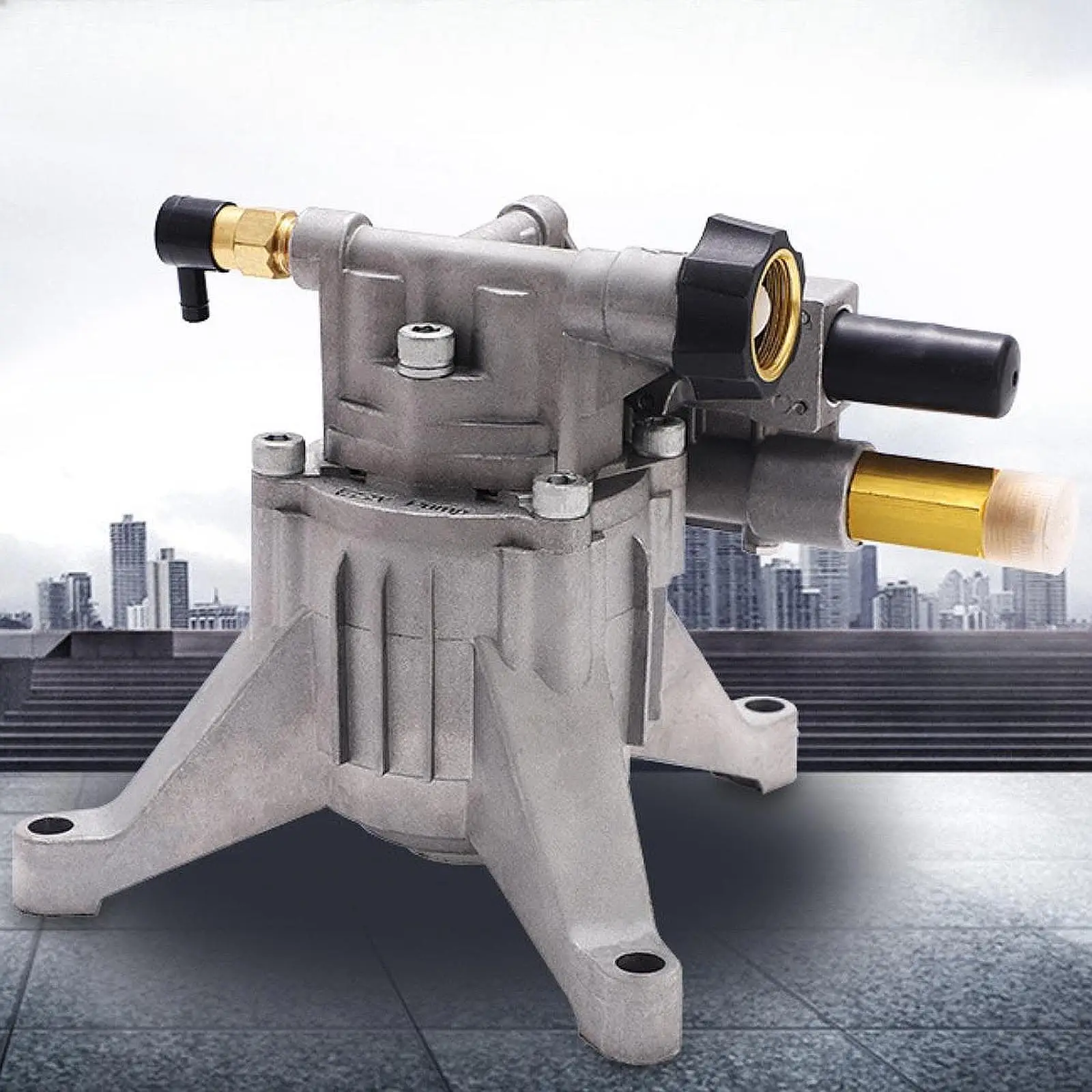 

Вертикальный насос для мойки высокого давления, сменная алюминиевая деталь 7/8 дюйма для наружных работ по очистке