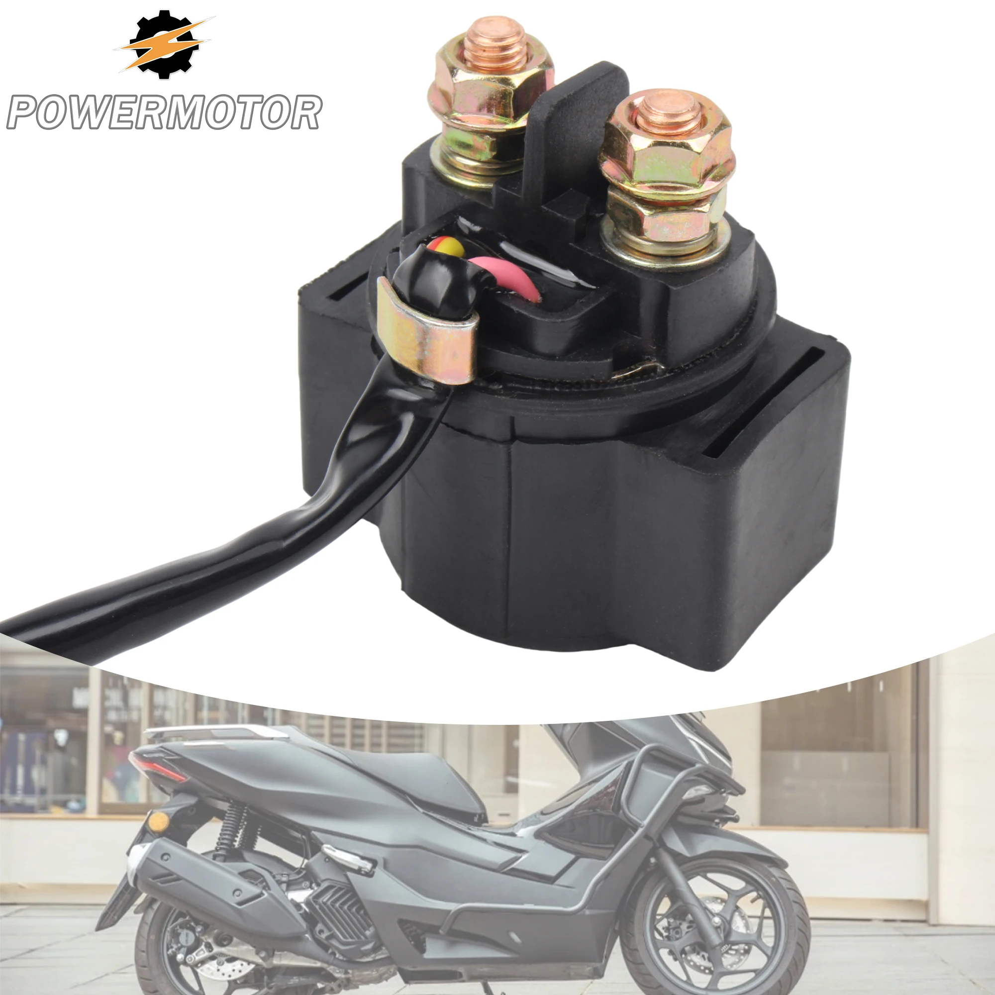 

for GY6 12V Solenoid Starter Relay For GY6 50cc 70cc 90cc 110cc 125cc 150cc 200cc 250cc DirtBike Scooter Go Kart Modified Parts