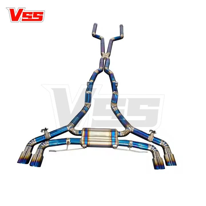 

X5M F95 X6M F96 4.4T Stainless Steel Valved Muffler With Remote Control Catback Exhaust