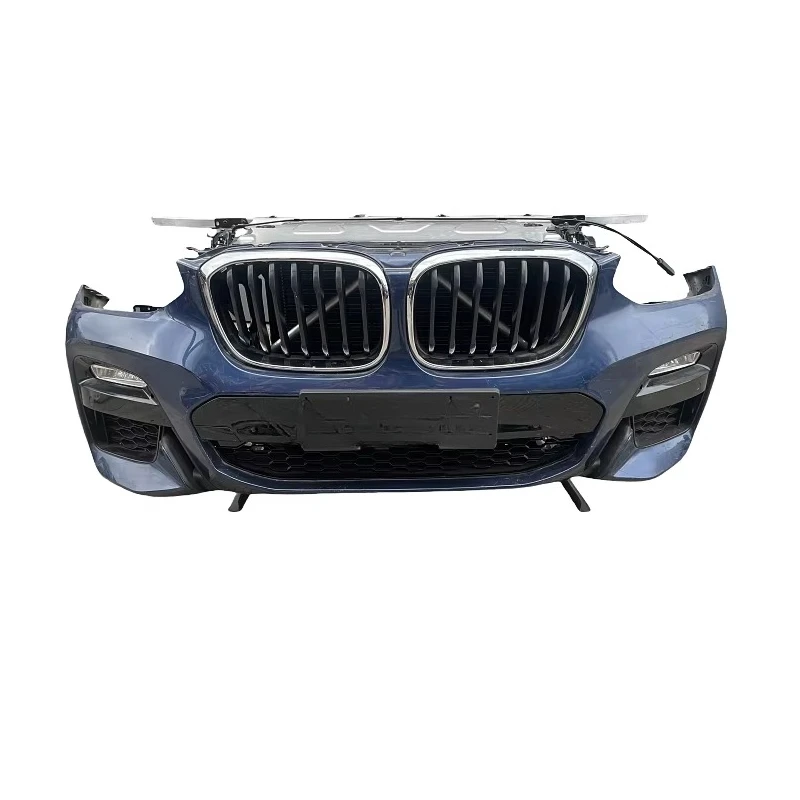 

SXLL 2017-2020 X3 G01 G02 Used Front Bumper Kit Assembly High Quality Plastic Bestseller Electronic Fan Water Tank Grille