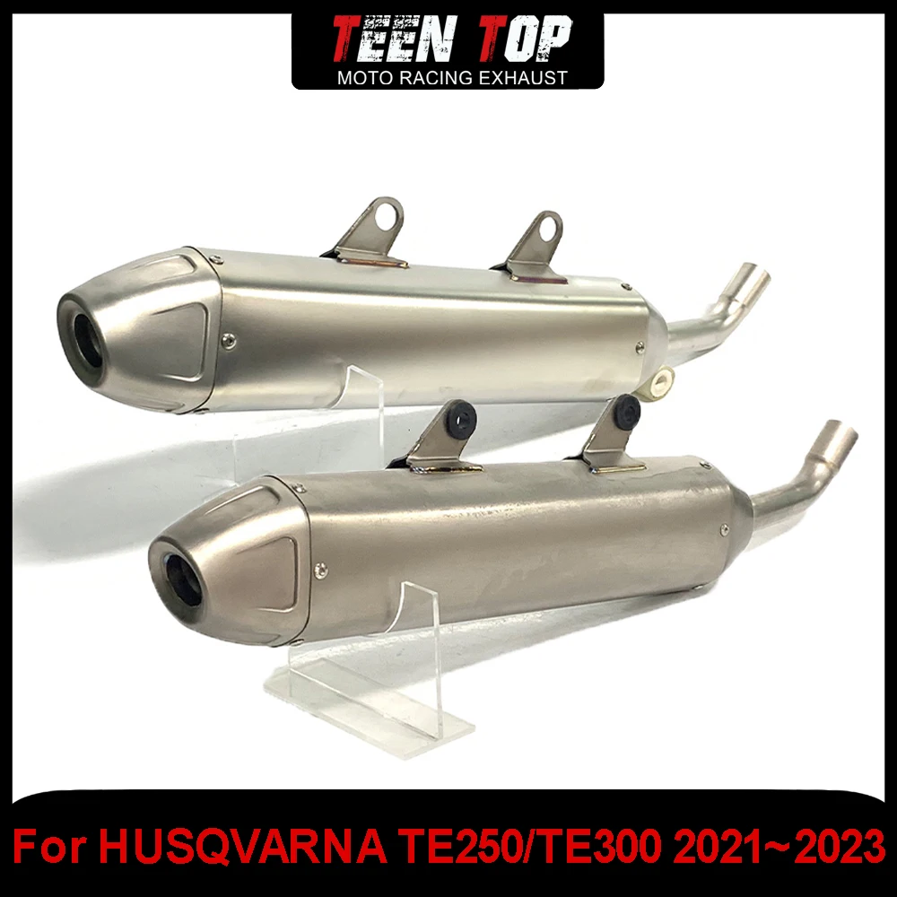 Offroad Bike Exhaust Escape Slip on For GASGAS EC200/EC300 Motorcycle Exhaust Muffler For HUSQVARNA TE250/TE300 2021-2023