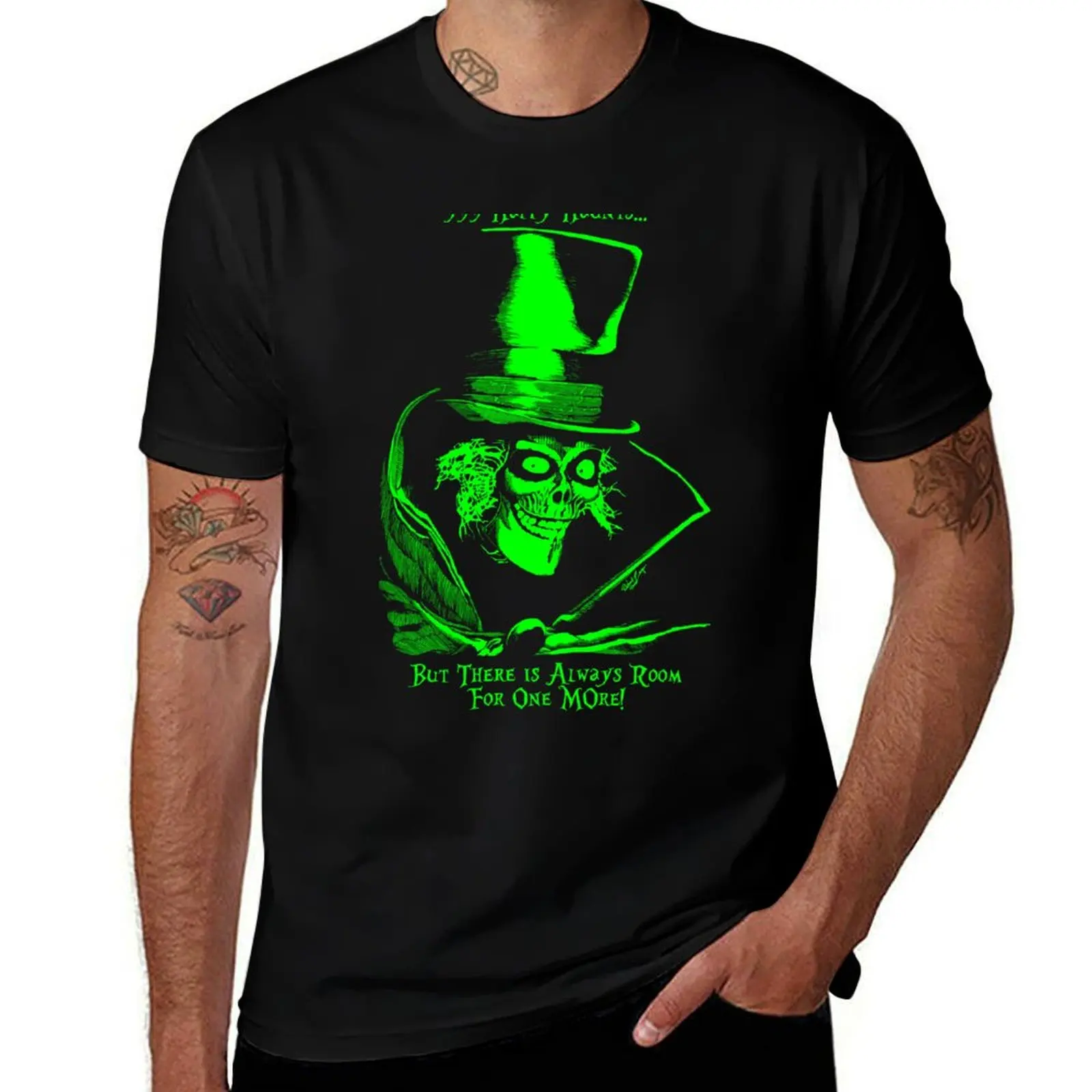 

Hatbox Ghost 999 Happy Haunts T-Shirt essential t shirt man t shirt graphic funny t shirts cotton T-Shirt
