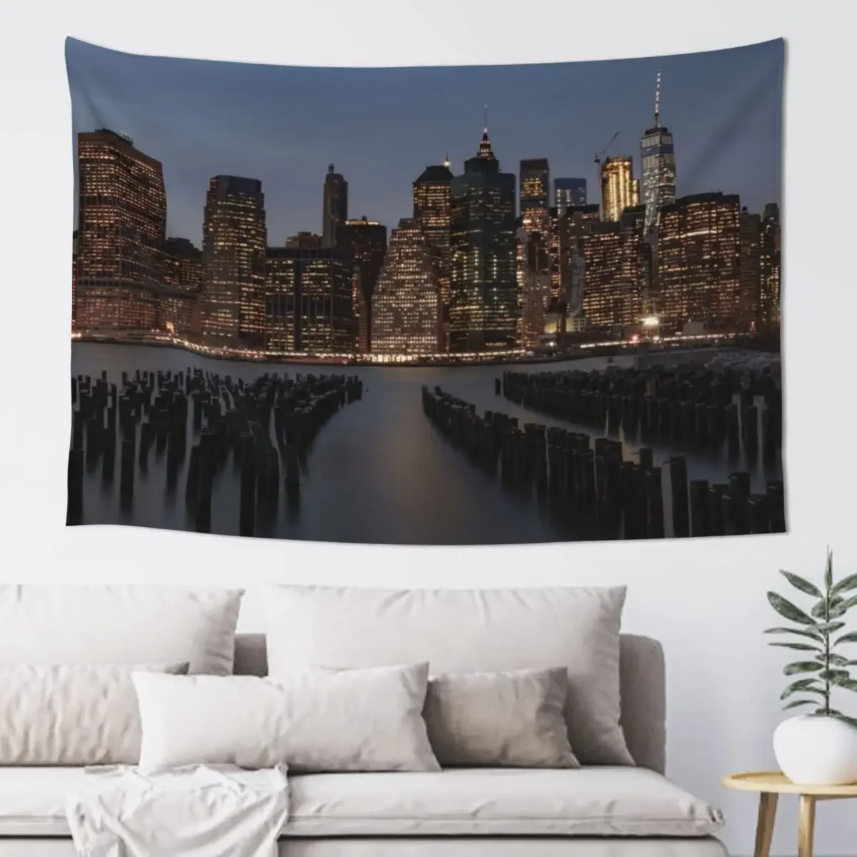 URBAN EXODUS|BROOKLYN|NEW YORK[UNITED STATES|MODERN PRINTING/1Pc #27224477 Tapestry Wall Decoration Wall Hanging Tapestry