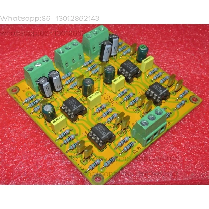 Balanced XLR to Single Ended RCA Output Dual Circuit Board with Excellent Performance of Ultra-low Distortion LG139C