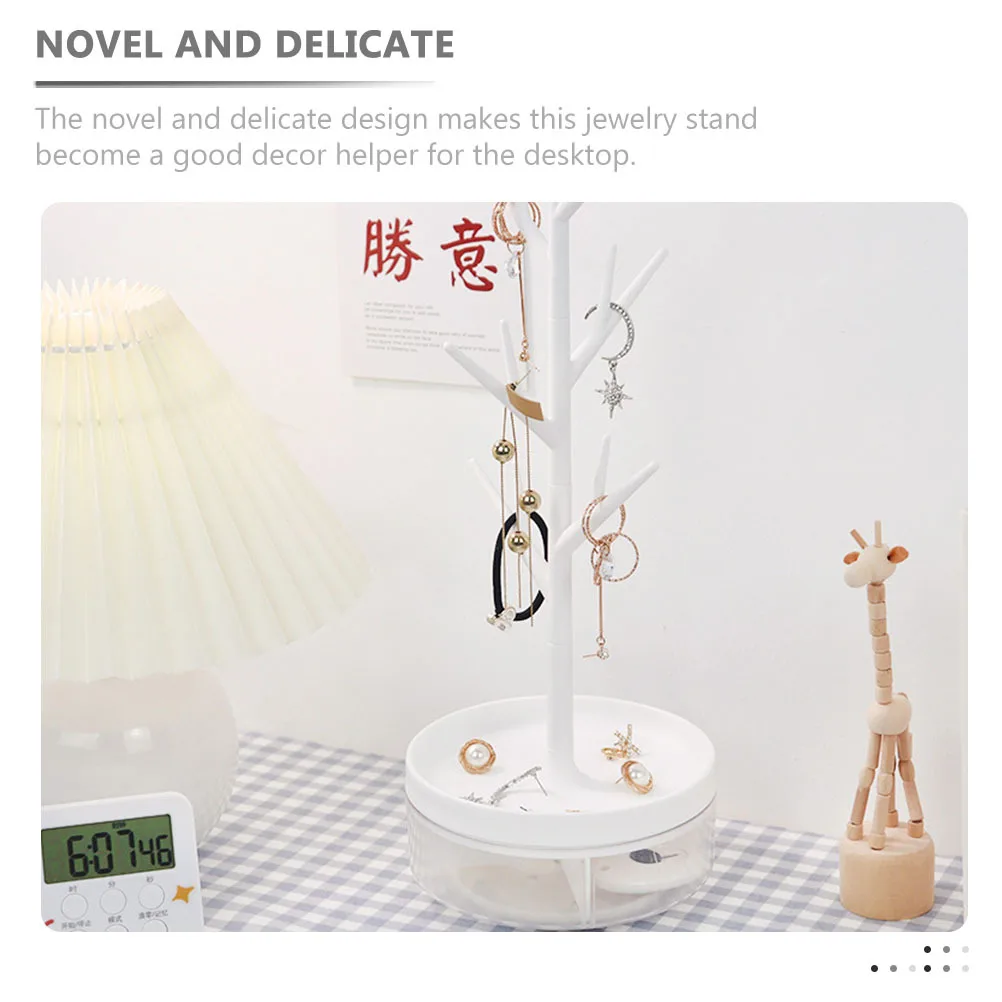 

Jewelry Tree High Quality PP Material Durable Jewelry Stand Branch Charm Holder Desktop Organizer Display Rack Storage Box