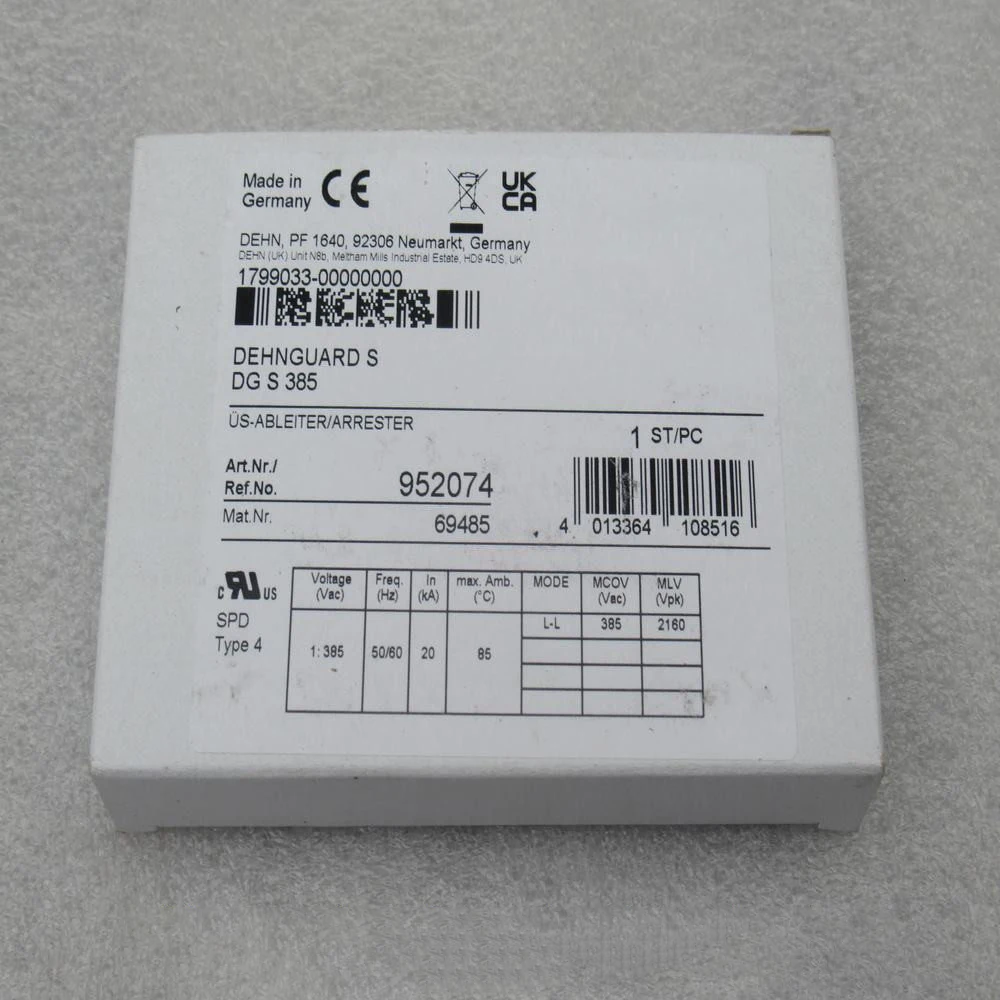 Brand New Surge Protective Device DG S 385, Part No. 952074, In Stock