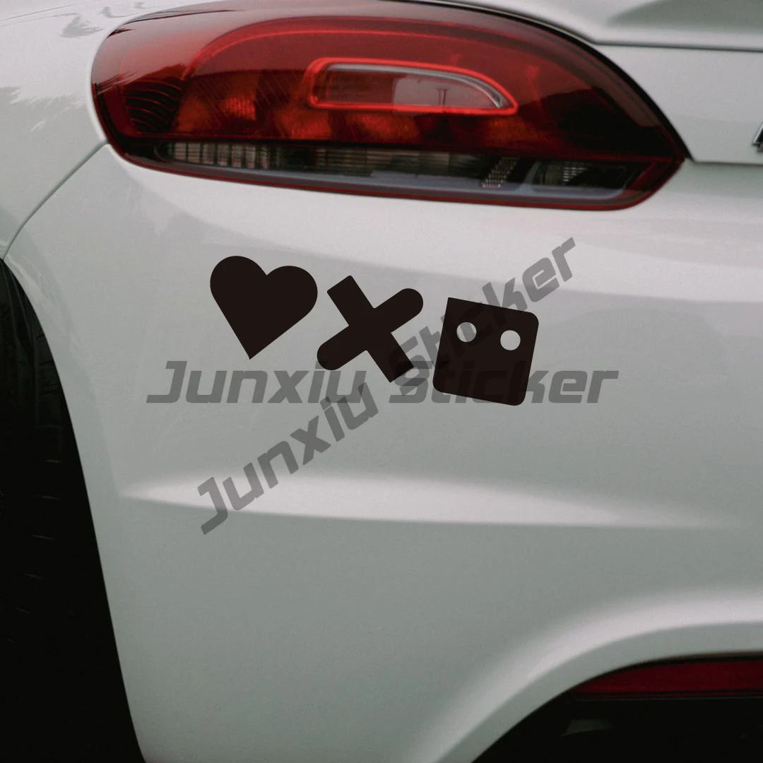 

Game I Love Stickers Can Be Affixed To Car Glass, Electric Motorcycle, Laptop, Suitcase Decoration and Interesting Stickers
