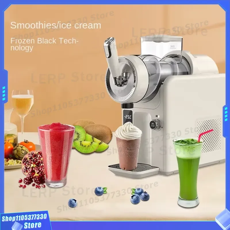 Automatic Ice Cream Maker Machine for Home Use Multi Function Milkshake Blender with Self Cleaning Feature Compact Design