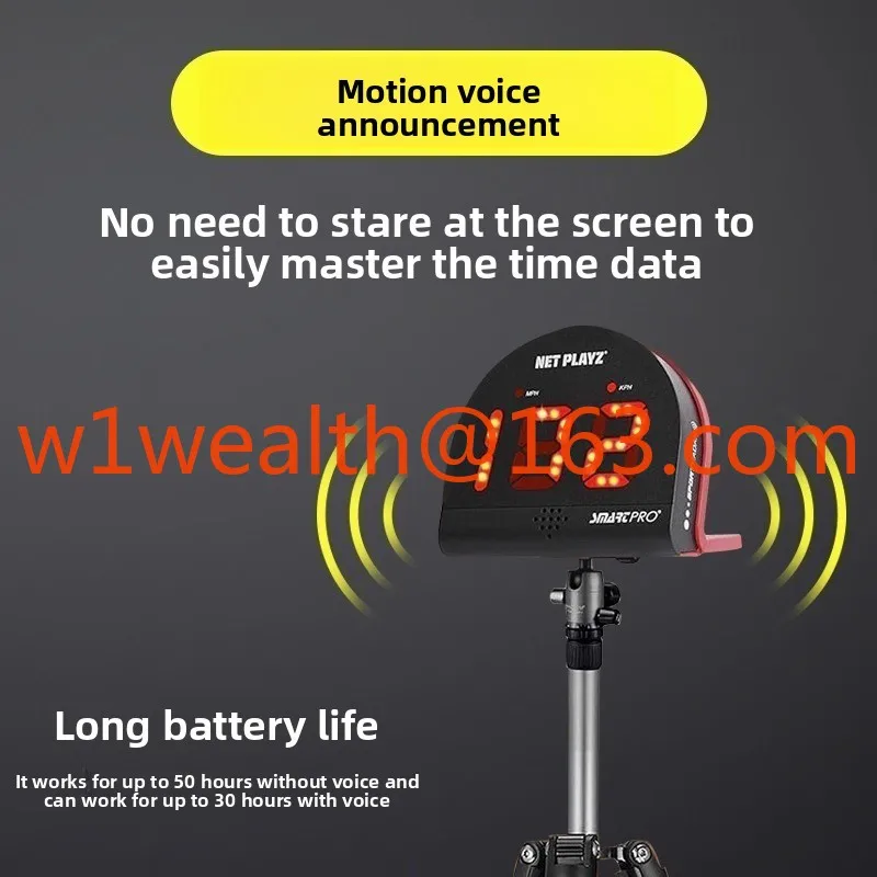 for A Variety of Ball Games Training Speed Test Radar Baseball Tennis Softball Ball Sports Speed Radar Andball Speed Meter