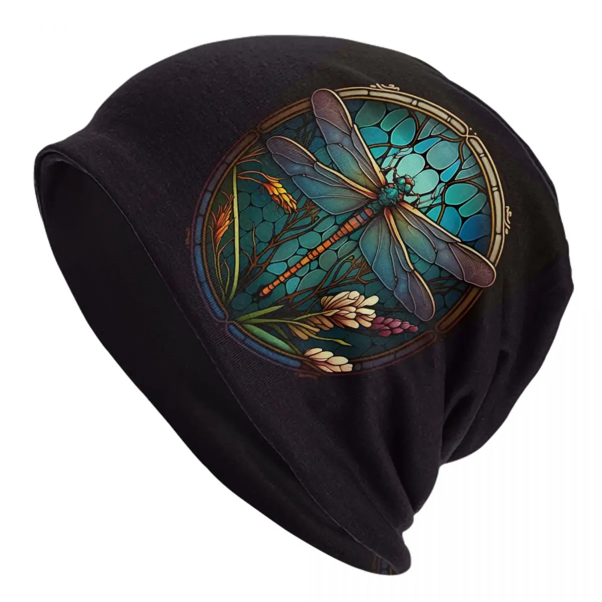 Cool Dragonfly Unisex Bonnet Thin Hiking Double Layer Hats For Men Women