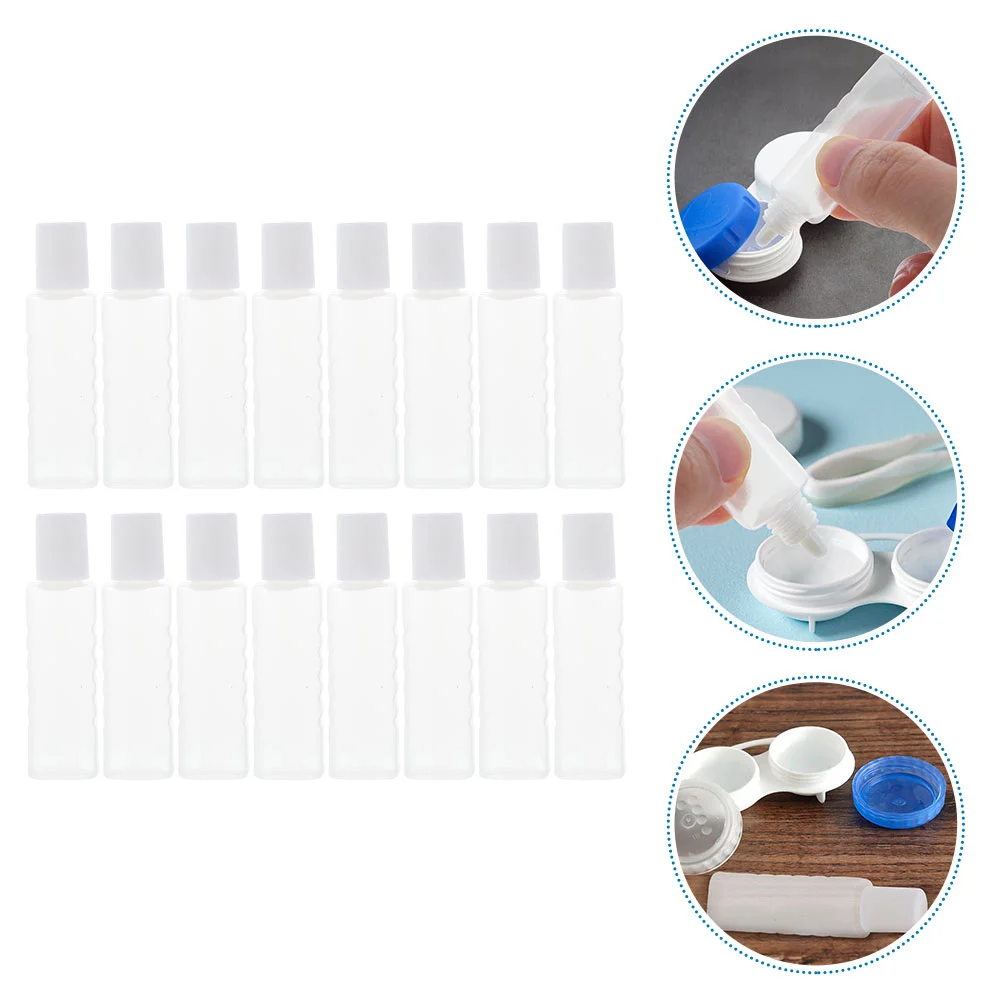 

30 Pcs Care Solution Bottle Household Travel Small Dropper Multi-function Toiletries Contact-lens Accessory