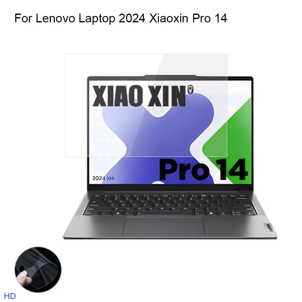 2pcs For Lenovo Laptop 2024 Xiaoxin Pro 14 film Xiao xin Pro14  cover HD soft screen protector film screen film Protection