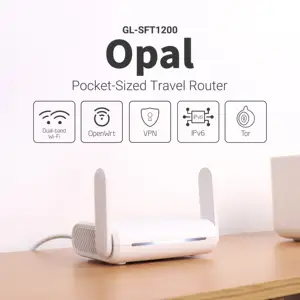 GL.iNet GL-SFT1200 (Opal) Secure Travel WiFi - AC1200 Dual Band Gigabit  Ethernet Wireless Internet Router - AliExpress