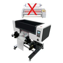 DOMSEM Digital All In 1 Roll to Roll UV DTF Sticker Film Printer Impresora 30cm UV DTF Sticker Printer With Laminator