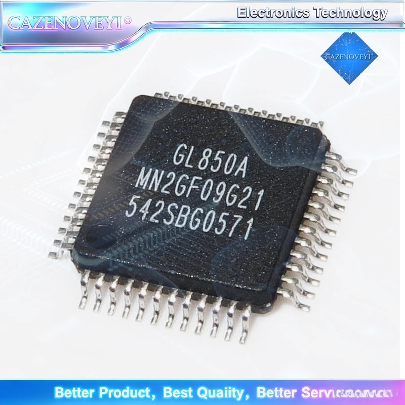 (5-10-20-30-100PCS) GL850 LQFP-64 GL850A