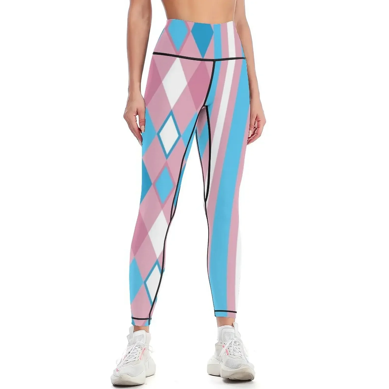 

Trans Tealeaf Leggings Women's sportswear Golf wear flared sports for gym Womens Leggings