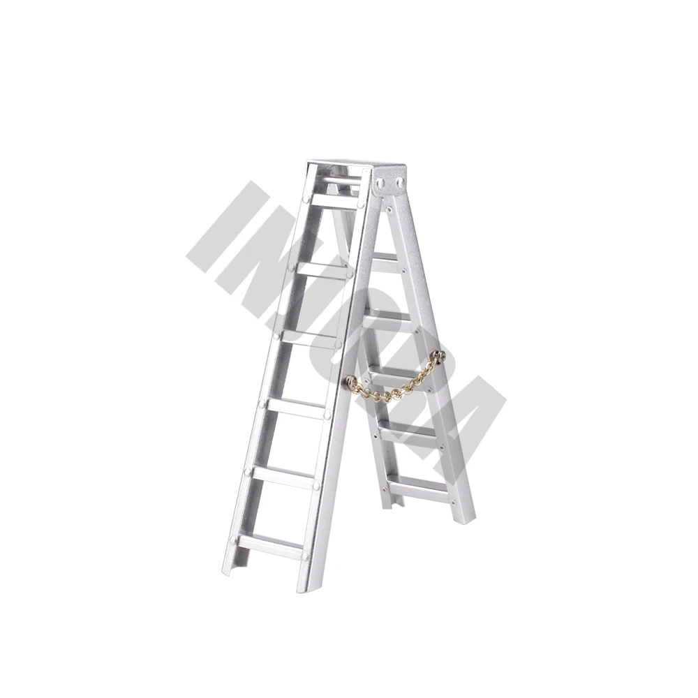 INJORA 100MM 150MM Aluminum Mini Ladder for 1:10 RC Rock Crawler Axial SCX10 90046 TRX-4 Decoration Parts