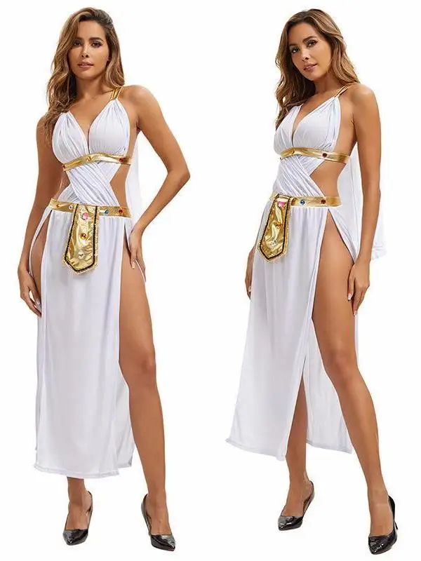 

Костюм королевы с бриллиантами, сшитый вручную, на Хэллоуин, арабская королева, косплей, одежда для ночного клуба DS, женская традиционная национальная одежда для выступлений...