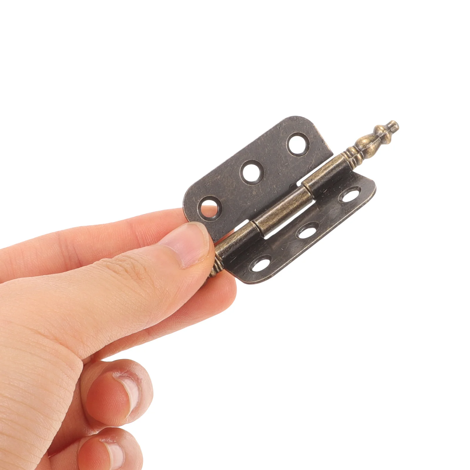 

10Pcs Iron Hinges Vintage Door Hardware Decorative Hinges for Cabinet Doors Drawers Vintage Door Hardware