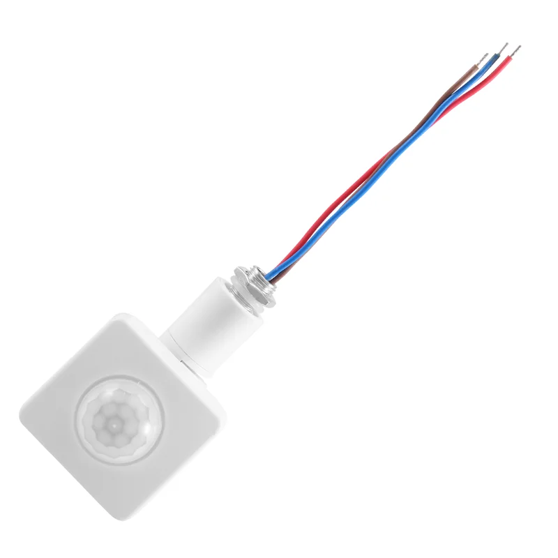 

Y22A-220V Mini Human Body Infrared Sensor Infrared Body Sensor Switch LED Flood Light PIR Motion Sensor Adjustable
