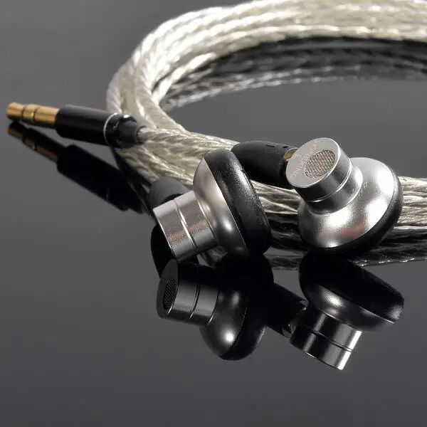 MusicMaker Toneking 65ohm Auricolari intrauricolari a testa piatta Hifi Musica DJ Auricolari Tune in lega come armatura MX985 Interfaccia MMCX