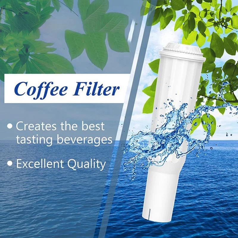 4PCS For Jura Impressa Z5 Z6 E8 E9 J5 F60 S7 S9 Coffee Machine Replace Water Filter Coffee Filter