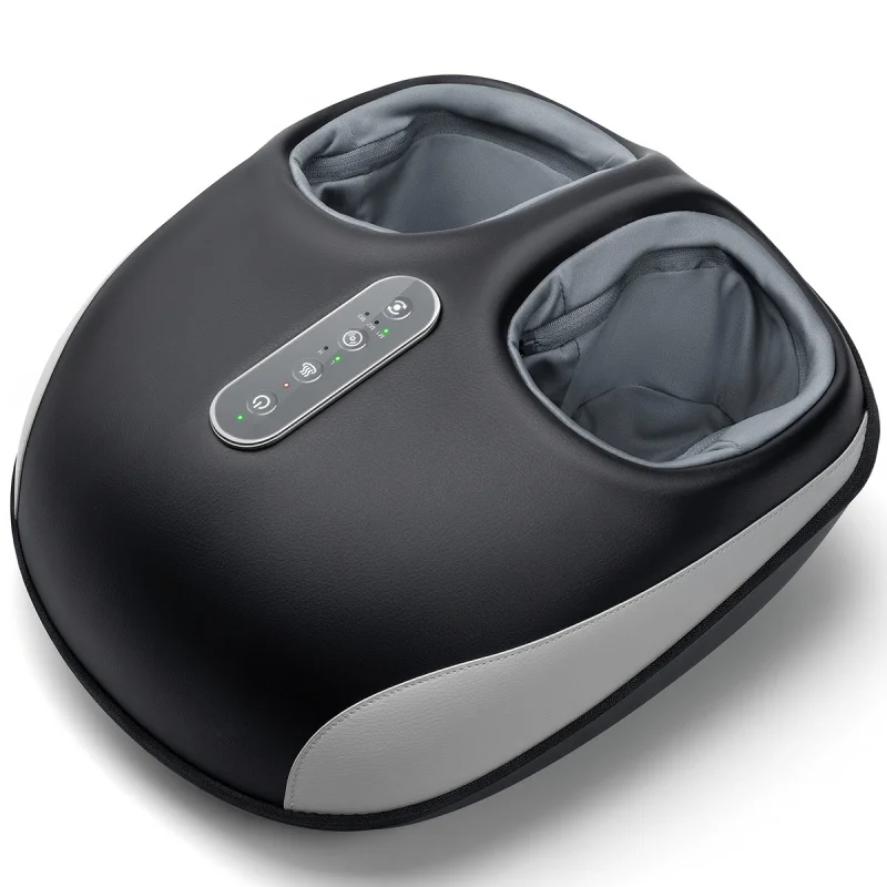 Soft Lining Finger Pressure Foot Massager with Heating - Ergonomic Design，Air Compression Soothes Muscles