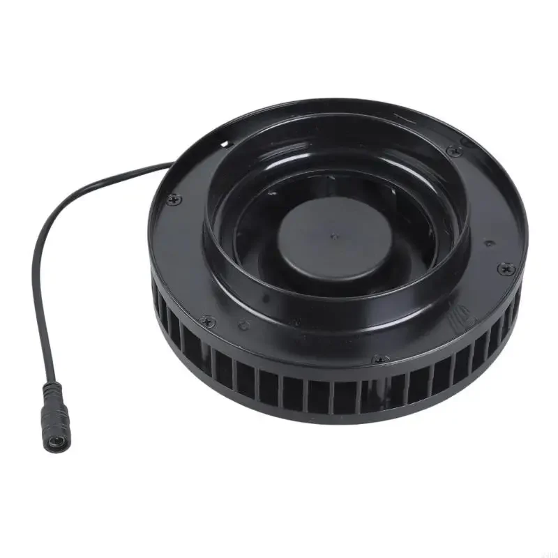 

Inline Duct Fan Powerful 12V Air Mover 430CFM 2500RPM Exhaust Fan For Commercial Residential Ventilation