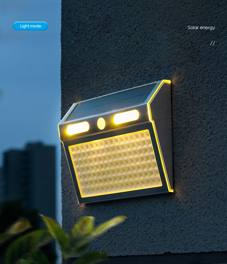 

112 LED Solar Light Outdoor 4 Modes Motion Sensor PIR Wall Light Waterproof Solar Lamp Solar Powered Garden Focos Solares