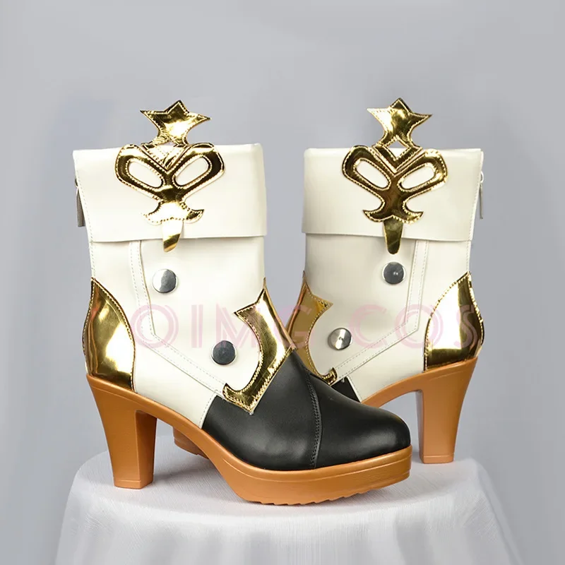 Clorinde Cosplay Shoes Anime Chinese Style Halloween Role Playing puntelli per Genshin Impact Women Game