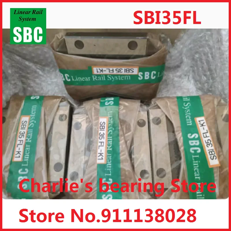 1pc 100% brand new original genuine Korea SBC linear guide slider SBI35FL-C-K1 bearing carriage