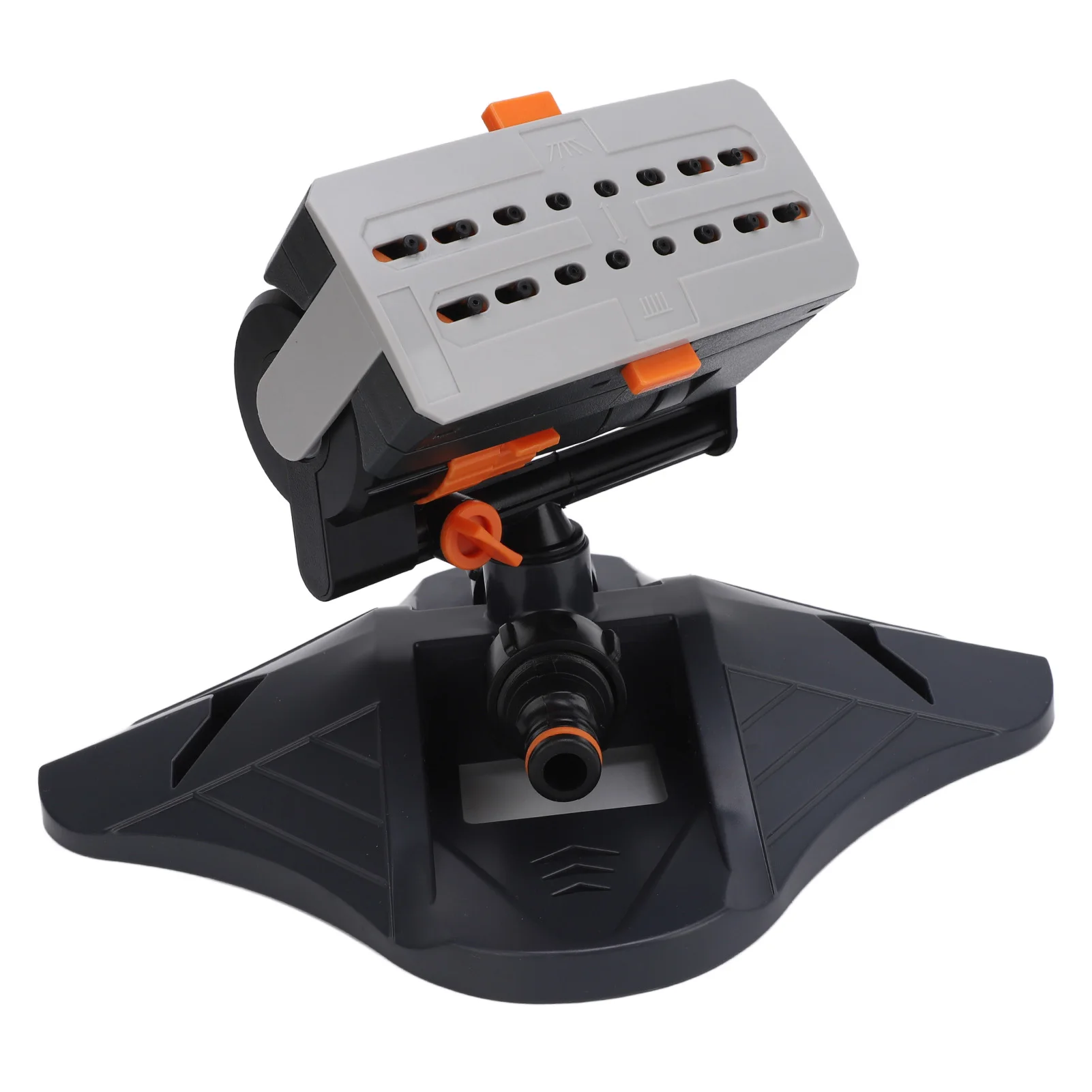With 4 Spray Modes Flow Adjustable Lawn Irrigation System for Yard Automatic Garden Water Sprinkler 16 Hole Lawn Sprinkler