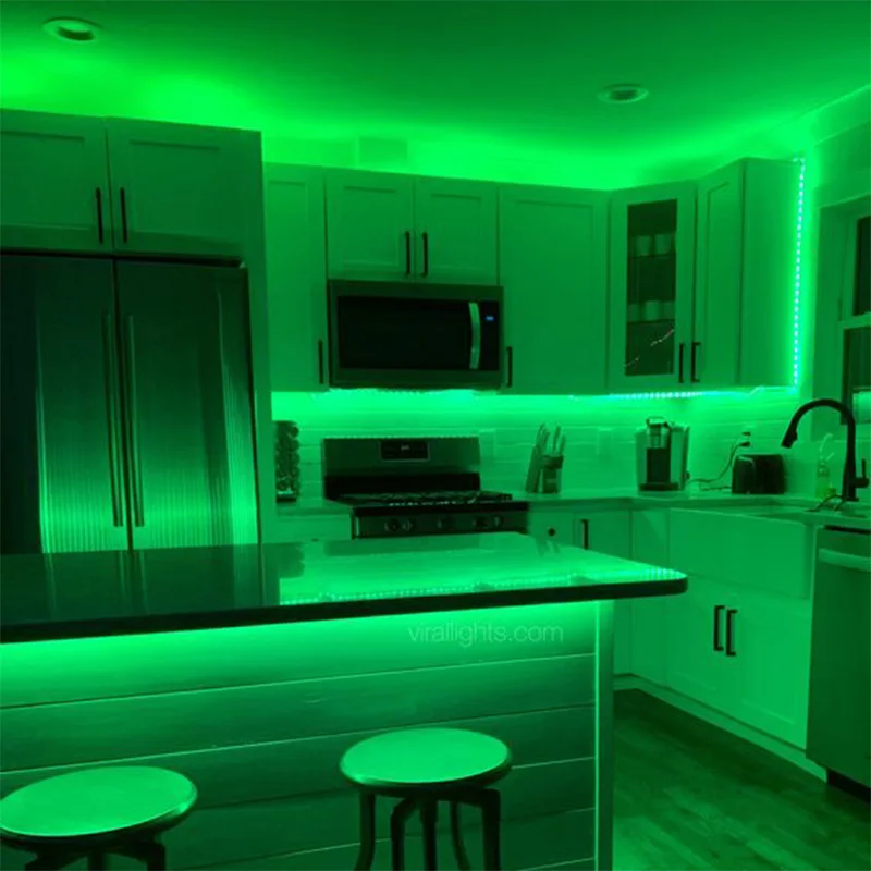 RGB Infrared Control LED Strip Lights Color Changing neon Lights with 24 Keys Remote 5050 Mode for Room Decoration TV Background