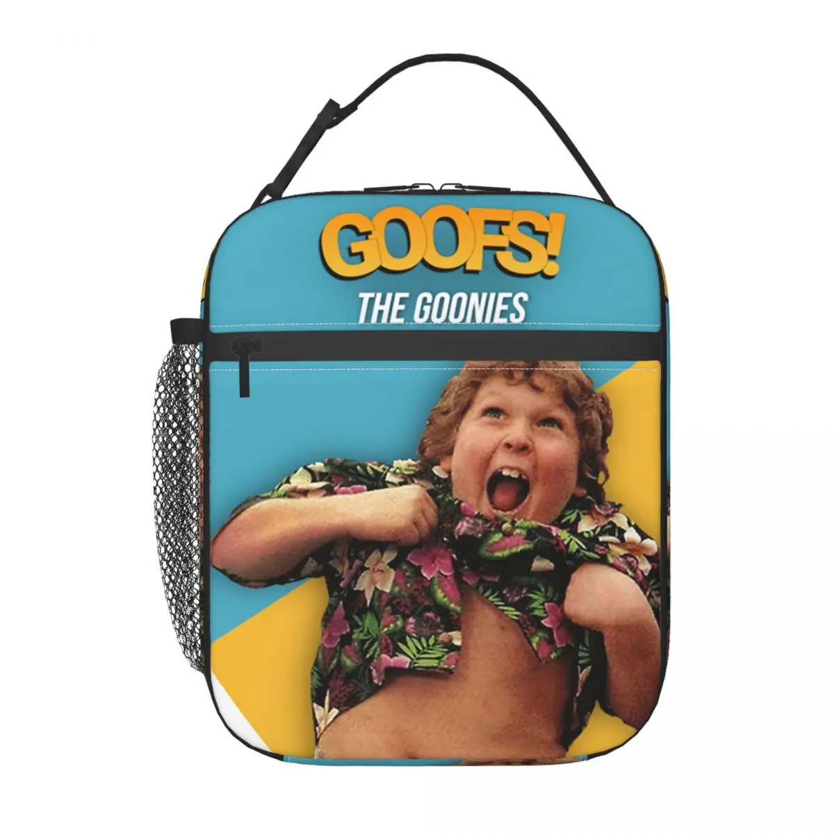 The Goonies Never Say Die Insulated Lunch Tote Bag Women Comedy Film Resuable Thermal Cooler Bento Box Outdoor Camping Travel