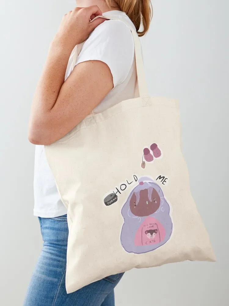 HOLD ME Tote Bag ecological bags Cloth bag shoping bag