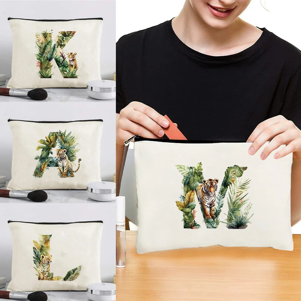 Portable toiletries storage bag Handbag Small item storage bags Clutch Makeup bag storage bags Women's makeup case pencil bag