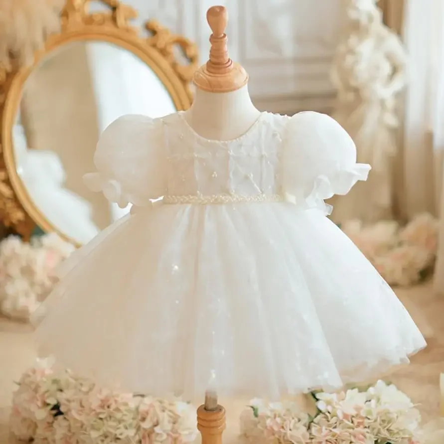 

Вечернее платье принцессы для девочек на день рождения, Vestidos Para, платья с цветочным узором для девочек на свадьбу, платья подружки невесты