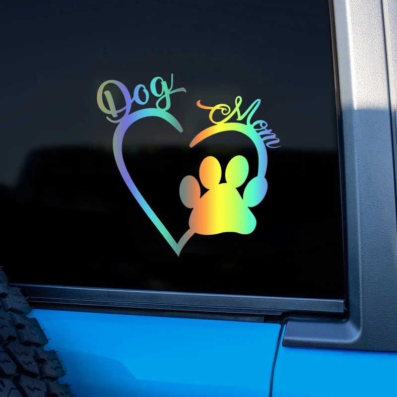 Наклейки на автомобиль, 15 см, с надписью «Love for Dogs»