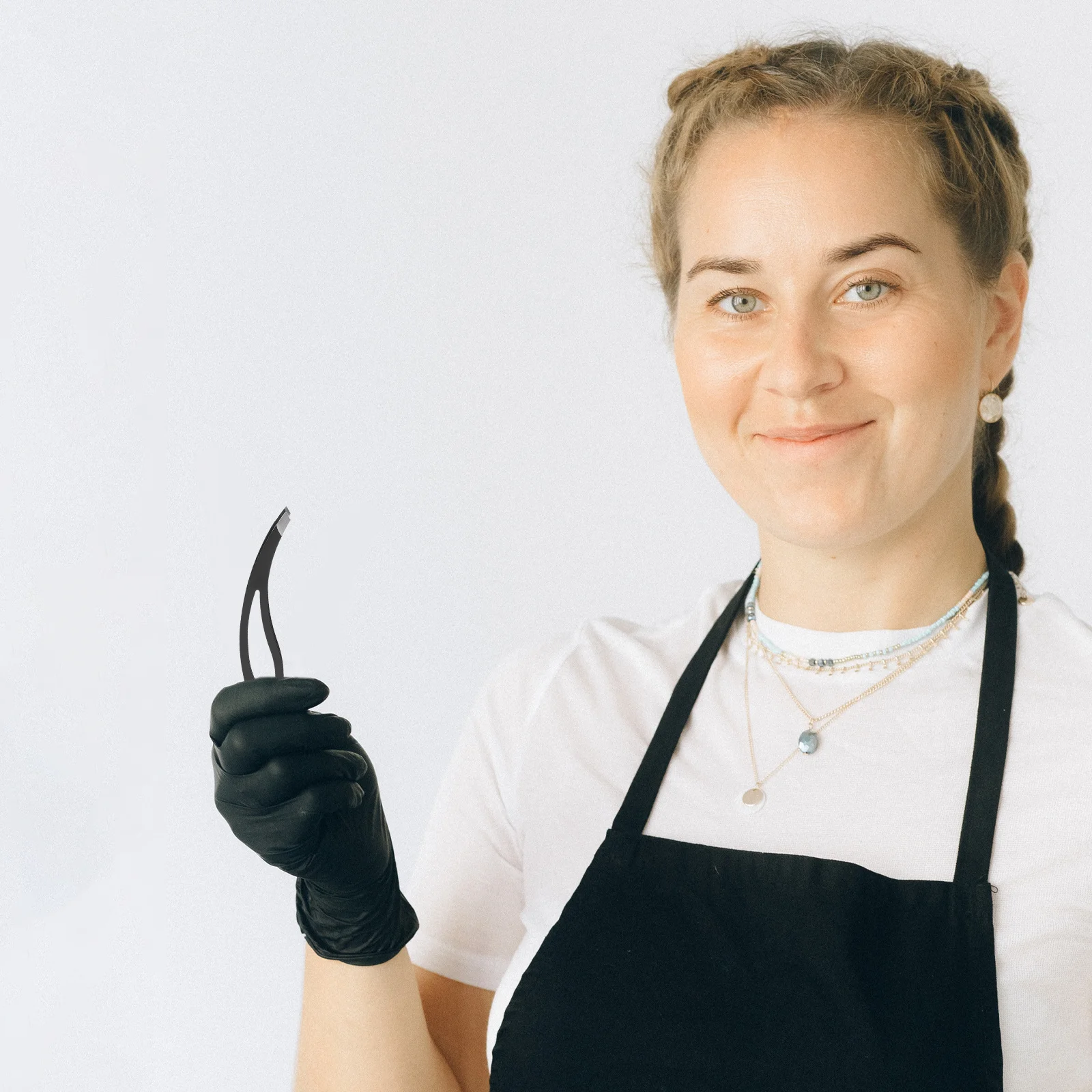 

Eyebrow Tweezers Stainless Steel Slant Tip Precision Tool For Eyebrow Hair Removal Trimming Grooming Women Men Plucker Clip