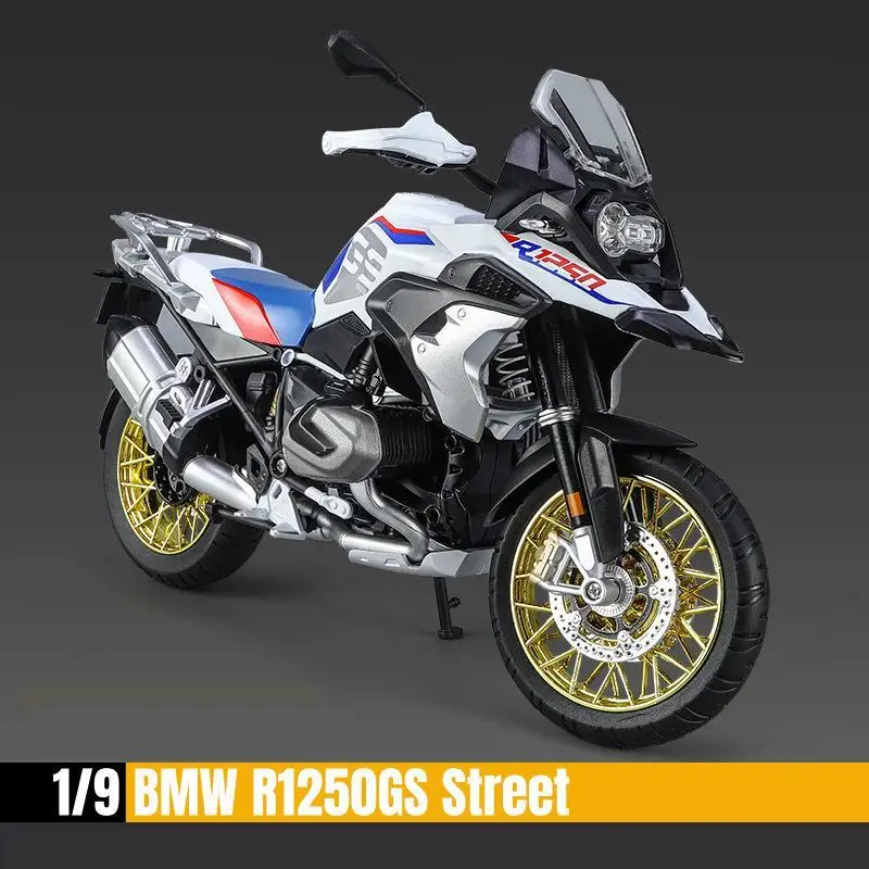 Bmw r1250 gs-子供用のオートバイモデルのおもちゃ,日曜大工の金属