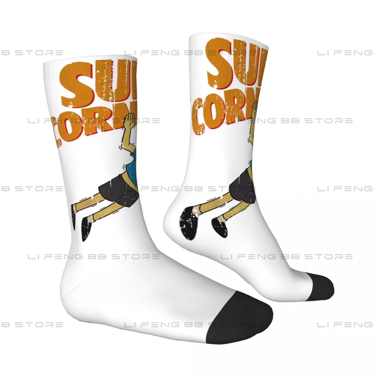 Cornholio Beavis and Butthead Unisex Winter Socks Warm Happy Socks Street Style Crazy Sock