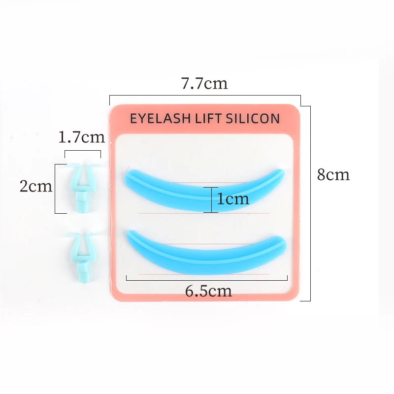 4pcs Eyelash Extension Separator Silicone Perm Pads Reusable Lash Extension Aid Patch For Eyelashes Lifting Beginner Makeup Tool