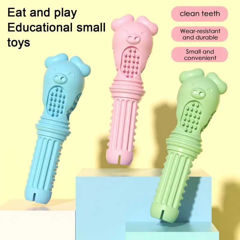 Pet Teething Toy Positive Chewing Habits Training Toy For Dog Bite-Resistant Home Pets Teething Chew Toys For Boredom Relaxation