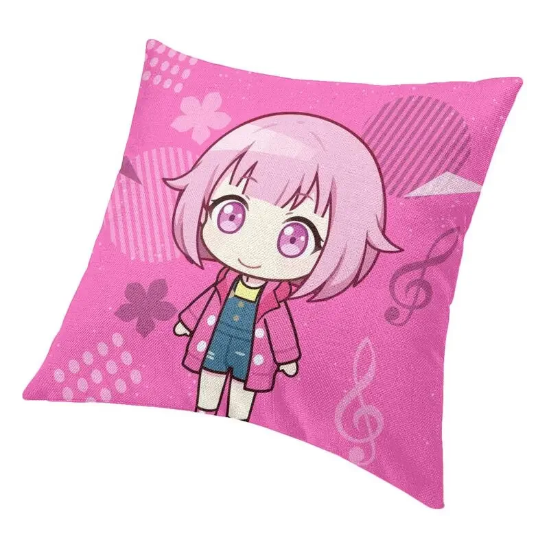 Manga Anime Otori Emu Chibi Pillow Case Bedroom Decoration Nordic Outdoor Cushions Square Pillowcase