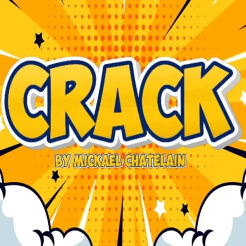 Crack By Mickael Chatelain Close Up Magic Tricks Gimmicks Illusions Bill Split Restore Magia Props Magician Street Bar Trick Fun