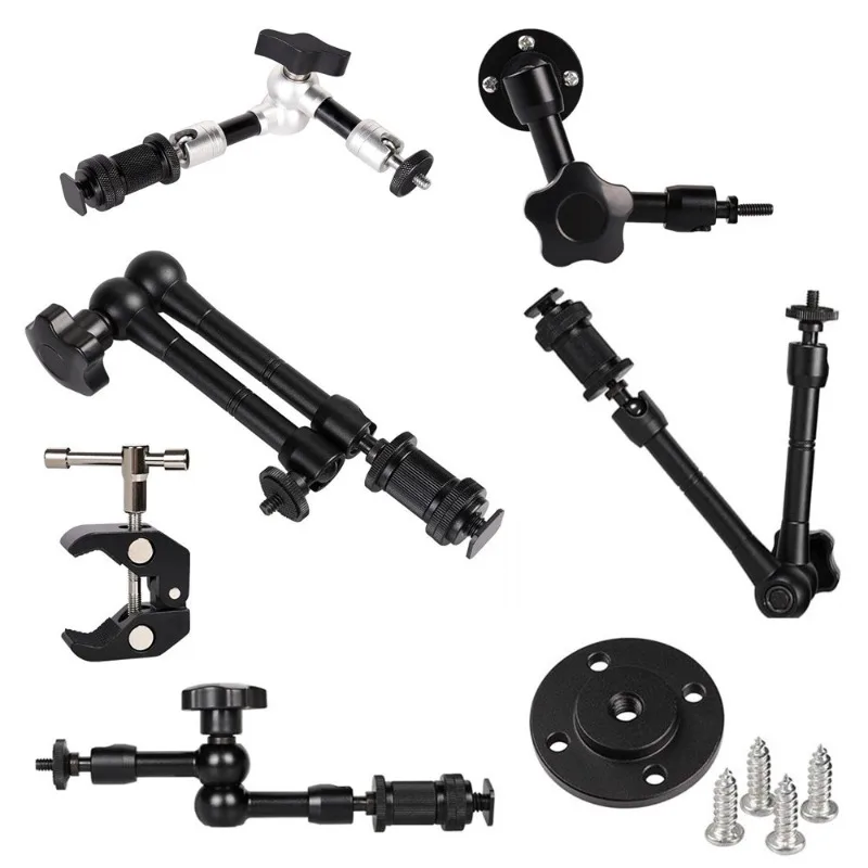 

DSLR cameras are all wall mount cantilever 11-inch strange hand brackets and magic arm brackets